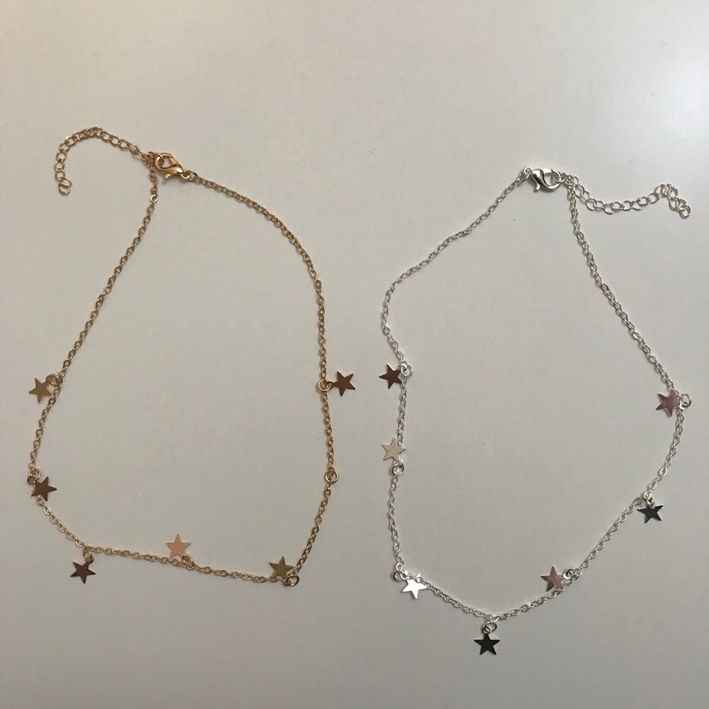🆕Gold Star Tassel Choker - Picture 3 of 7